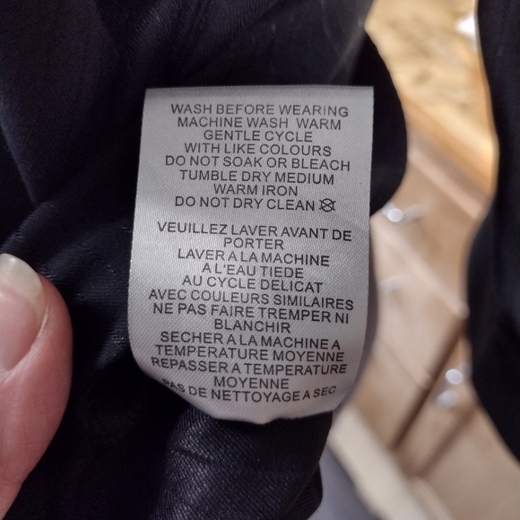 Biz collection button down pin stripe shirt sz 10 - Picture 2 of 16